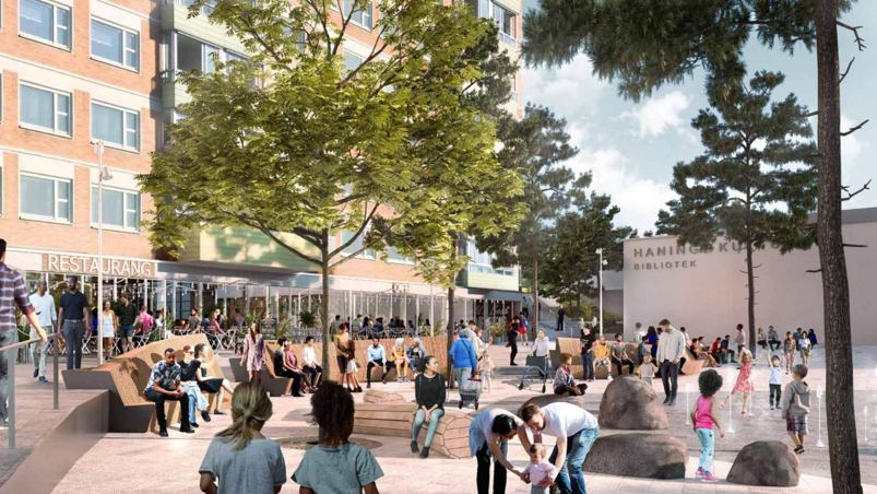 Niam develops Haninge Centrum with new commerce and residences Image